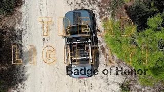 Tread Lightly! Ocala National Forest Trail. Jeep Badge of Honor