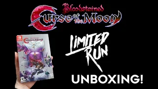 Bloodstained: Curse of the Moon Limited Run Games CE Unboxing/Review | DevinBrodie25