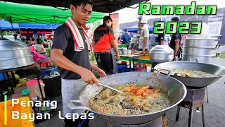 Penang Bayan Lepas Bazar Ramadan 2023 | Bazaar Ramadhan | Malaysia Street Food | 槟城集市斋戒月