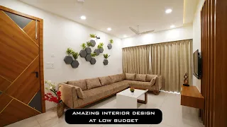 Simple Interior Design for 3BHK Flat in Gujarat  | Modern Home Design