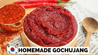 HOMEMADE GOCHUJANG! KOREAN CHILLI PASTE WITH LOCAL INGREDIENTS. SUPER EASY TO MAKE!