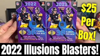 *🚨My First Look At 2022 Illusions Football Blaster Boxes!🚨* Back At $25 Per Box From Walmart!