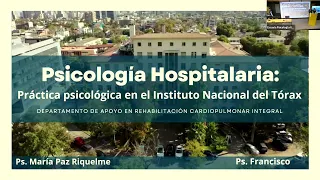 Seminario "Psicología Hospitalaria: Practica psicológica en el Instituto Nacional del Tórax"