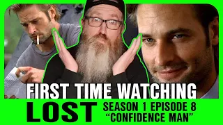 First Time Watching LOST | Season 1 Episode 8 "Confidence Man" | Television Reaction