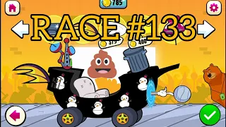 ✅RACE #133 Cup Race, Grizzy And The Lemmings | Boomerang Make And Race 2 - Cartoon Racing Game