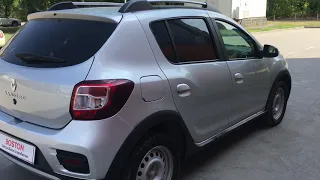 Renault Sandero Stepway, 2016 1.6 MT 102 л.с. Экспресс обзор от Александра Никулина,Автосалон Boston