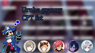 Mondo inciting fights by calling CPT fat and Uruha granny CR scrim(Uruha/Met/Kanae/Sumire/Mondo/CPT)