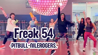 Fun, Simple Zumba Routine to “Freak 54” by Pitbull & Nile Rogers (Freak Out!)