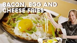 Best Bacon, Egg, And Cheese Fries In NYC | Delish Does