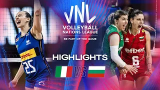 Points Scored By Italy 🇮🇹 🆚 🇧🇬 Bulgaria | Week 1 | Women's VNL 2024