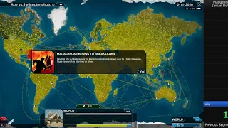 [Plague Inc: Evolved] Simian Flu (Casual) in 2:09.66 (Previous WR)