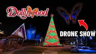 Dollywood’s NEW Nightly Christmas Drone Show During Smoky Mountain Christmas Festival