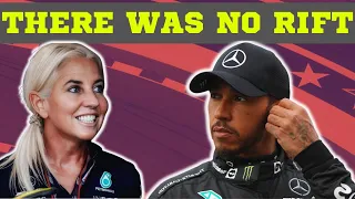 Lewis Hamilton denied rumors that he and his trainer Angela Cullen had a falling out | Mercedes F1