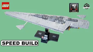 Lego 75356 Executor Super Star Destroyer. Supersternzerstörer Speed Build