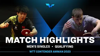 Huang Youzheng vs Bastien Rembert | MS Qual | WTT Contender Amman 2023