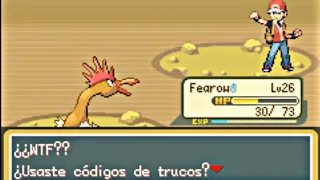 ¿Qué pasa si derrotamos a Rojo en POKEMON FIRE RED ROCKET EDITION?