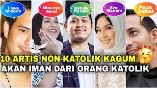 Meski bukan Katolik, 10 Artis ini kagum akan Iman Katolik bahkan mempelajarinya. Salut!