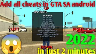 gta san andreas cheats android | gta sa cleo scripts android | new cheats gta sa 2022 | for android