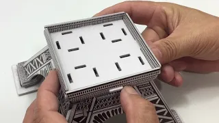 DIY Miniature Eiffel Paris Tower ~ 3D Puzzle Toy