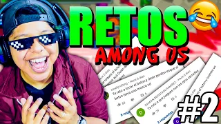 RETOS EN AMONG US #2 😂 | Pathofail