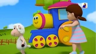 little bo peep has lost her sheep nursery rhyme | kids songs by Bob The Train