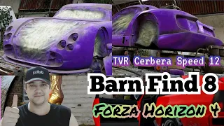 Forza Horizon 4 Barn Find 8 TVR Cerbera Speed 12 - Greendale Airstrip