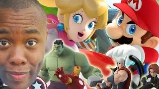 MARIO KART 8 and MARVEL DISNEY INFINITY 2.0 : Black Nerd