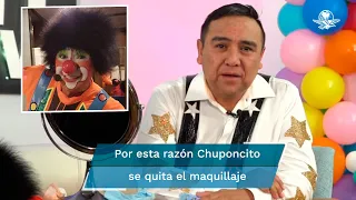 Chuponcito se quita el maquillaje para dar la cara ante acusaciones de acoso y extorsión