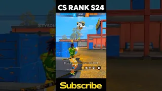 Cs Rank S24 Highlights 🥴 #shorts #freefire #totalgaming #trendingshorts #viralshorts