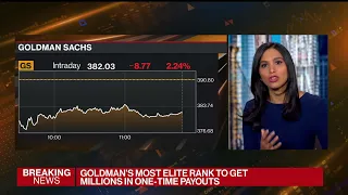 Goldman's Top 1% to Get Millions in One-Time Payout