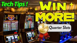WIN MORE at Slots 🎰 TOP 5 quarter slots to play! ⭐️ Tips from a Slot Tech 🤠
