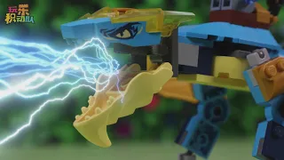 Lego Ninjago 71760 Jay's Thunder Dragon EVO【Stop Motion Animation】