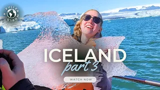 Land of Ice and (more) Ice. Taking a chunk of Iceland's biggest glacier at Jökulsárlón.