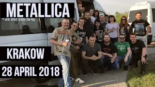 Rock Travel to Metallica. Live in Kraków (Poland). World Wired Tour 28.04.2018