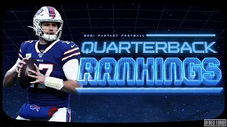 2021 Fantasy Football - Quarterback Rankings