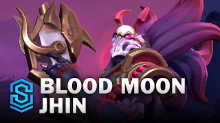 Blood Moon Jhin Wild Rift Skin Spotlight