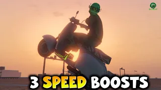 3 BIKE SPEED BOOSTS! - HOW TO GO SUPER FAST! S| GTA ONLINE 1.66