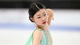 Nini Xiangyi AN - 5th SP - Send in the Clowns 2023 Calgary World Junior Figure Skating Championships