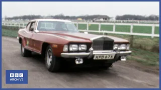 Is this custom ROLLS-ROYCE the fastest car on Earth? | Nationwide | Retro Transport | BBC Archive