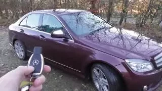 Mercedes C Class W204 Folding Wing Mirrors How To Activate