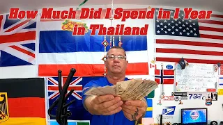 How Much Money Did I Spend In 1 Year in Thailand