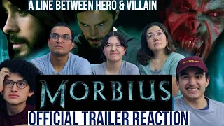 MORBIUS TRAILER #2 REACTION! | Official Trailer | MaJeliv | Breaking the line between Hero & Villain
