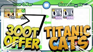 3 TITANIC JOLLY CATS | DOGGY TO INFINITY | Pet Simulator X