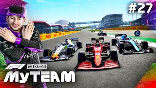 F1 2021 Career Mode Part 27: The RISKIEST OVERTAKE