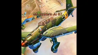 Top 10 Best German planes of WW2 #shorts