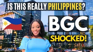 Foreigners FIRST TIME IN BGC (Bonifacio Global City) Manila: Most Modern City in the world?