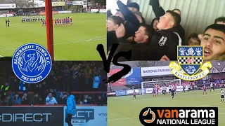 Aldershot Town vs Eastleigh FC Vlog 18/19 | Crazy scenes!!! McCallum on Fire 🔥