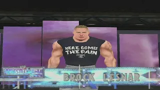 WWE WrestleMania XIX - Full Game (Longplay) - Revenge Mode With Brock Lesnar (Nintendo GameCube)