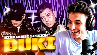 REACCIONANDO a DUKI || BZRP Music Sessions #50 *¿PARTE 1?*