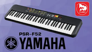 [Eng Sub] Yamaha PSR-F52 portable keyboard for beginners